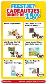 Kruidvat folder | Speelgoed Pagina 3: FEESTJE? CADEAUTJES ONDER DE 1500 Houten Stapelblokken 1 ST LEGO Creator 31159 3- In-1