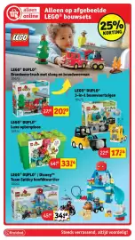 Kruidvat folder | Speelgoed Pagina 4: alleen Alleen op afgebeelde WN online LEGO® bouwsets 拿 LEGO 25% KORTING LEGO® DUPLO®
