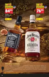 Biedronka gazetka | Alkohole Strona 26: Whiskey Jim Beam White 40% €76,99, Whiskey Jack Daniel's 40% €84,99