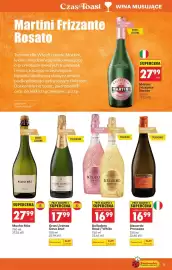 Biedronka gazetka | Alkohole Strona 5: Wino musujące Mucho Más €27,99, Wino musujące Martini Frizzante Rosato €27,99