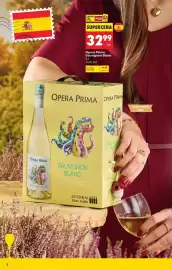 Biedronka gazetka | Alkohole Strona 8: Wino białe Opera Prima Sauvignon Blanc €32,99
