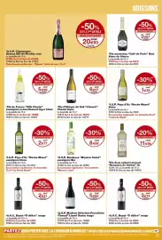 Catalogue Monop' page 29: Beaumes de Venise Muscat €11,99, Mouton Cadet sauvignon Bio €8,86