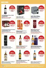 Catalogue Monop' page 30: J&B Whisky Blended Scotch Rare €15,60, Auchentoshan Whisky Single Malt Scotch American Oak €22,87