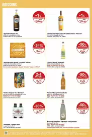 Catalogue Monop' page 32: SASSY Cidre €2,24, Guerin Pineau des Charentes Tradition blanc €10,95