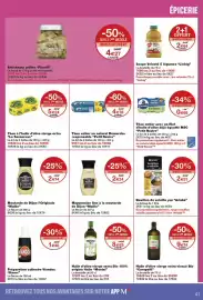 Catalogue Monop' page 41: Ariaké Bouillon de volaille €2,51, Carapelli Huile d'olive vierge extra vivacé Bio €9,74