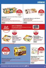 Catalogue Monop' page 45: Charles & Alice Dessert fruitier €1,33, Rians La crème brûlée à la vanille Bourbon €1,99