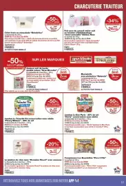 Catalogue Monop' page 51: Fleury Michon Jambon Le Tranché Fin €2,09, Les Croquissons Les Ensoleillés Père 3 Fils €3,45