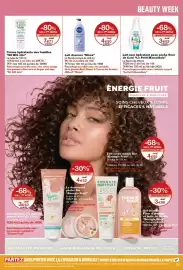 Catalogue Monop' page 59: Le Petit Marseillais Lait soin hydratant peau sèche fleur de tiaré €3,63, NIVEA Lait douceur €4,50
