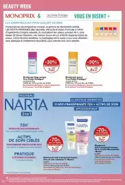 Catalogue Monop' page 60: Les Petits Prôdiges Déodorant linge propre €7,83, Les Petits Prôdiges Déodorant monoï €8,37