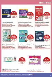 Catalogue Monop' page 65: Pampers Lingettes Aqua Harmonie Bébé €2,79, Pampers Couches bébé Harmonie €11,94