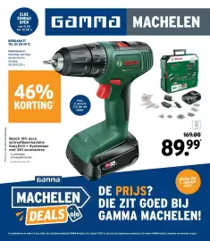 GAMMA folder Pagina 1: Bosch 18V accu schroefboormachine EasyDrill €89,99