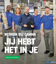 GAMMA folder Pagina 8: delen Hout Ganna Warmtereflecte noppenfle Film à bulk thermor Enkelzijd Simple fa Kaatst 90% Door