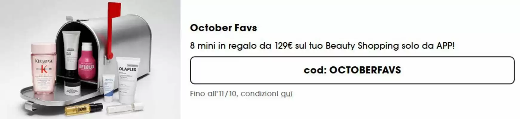 Sephora (valido fino al 11-10)