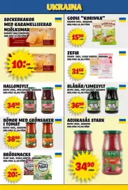 Nelins reklamblad vecka 41 Sida 8: Bepec blåbär/limesyrt €36,90, Bepec hallonsylt €34,90