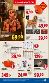 Lidl reklamblad vecka 42 Sida 18: Mysfilt Halloween Glow in the dark* €69,90, Halloween LED-trädgårdsdekoration €89,90