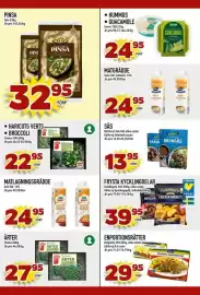 Din Mat reklamblad vecka 41 Sida 5: Arla matlagninggrädde €24,95, Zeta pinsa €32,95