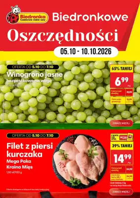 Biedronka gazetka (ważność do 10-10)