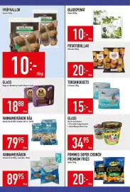 Matdax reklamblad vecka 41 Sida 13: Garden Food vannameiräkor råa €79,95, Fröfralla €10,00