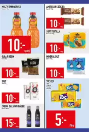 Matdax reklamblad vecka 41 Sida 15: Granini multivitamindryck €10,00, Jozo salt €10,00
