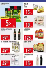 Matdax reklamblad vecka 41 Sida 17: Johnny's chips jalapeno €5,00, Rostat bovete €18,88