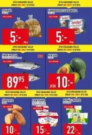 Matdax reklamblad vecka 41 Sida 3: Danonino fruktkvarg €15,00, Sötpotatis €10,00