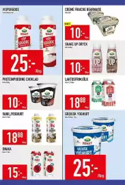 Matdax reklamblad vecka 41 Sida 6: Arla Kökets vispgrädde €25,00, Arla vaniljyoghurt €18,88