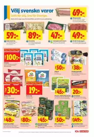 ICA Kvantum reklamblad vecka 42 Sida 5: Dafgard enportionsratter €48,00, Bön, Linspasta €50,00