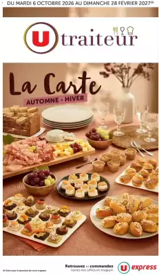 U Express | La carte (valable jusqu'au 28-02)