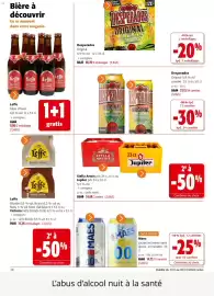 Catalogue Colruyt page 14: Desperados Original €46,78, Leffe bière d'hiver €9,80