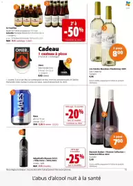 Catalogue Colruyt page 15: St Feuillien €14,51, Los Condes Macabeo-Chardonnay 2025 €8,00
