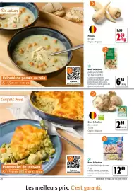 Catalogue Colruyt page 28: Boni Selection Bio shiitake €2,95, Boni Selection petits pains hôtel €6,85