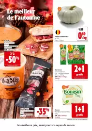 Catalogue Colruyt page 6: Marcassou tout l'assortiment €7,16, Potiron Crown Prince €0,89