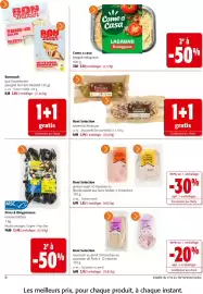Catalogue Colruyt page 8: Boni Selection jambon toast €2,65, Boni Selection Focaccia €2,99