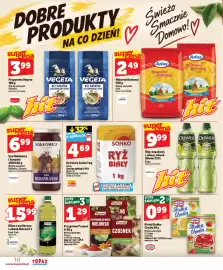 Topaz Express gazetka tydzień 41 Strona 10: DOBRE PRODUKTY superna 399 Przyprawa Vegeta 180 g Wybrany asortyment Podravka