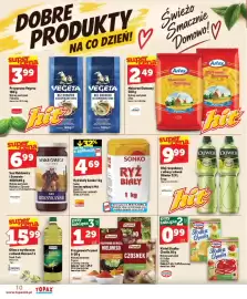 Topaz Express gazetka tydzień 41 Strona 10: Ryż biały Sonko €4,69, Kisiel Słodka Chwila €0,99
