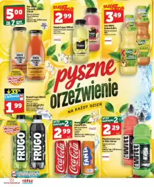 Topaz Express gazetka tydzień 41 Strona 22: Napój Coca-Cola/Fanta €2,99, Sok 100% Kubus €3,49