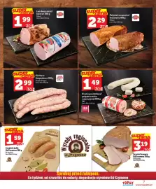 Topaz Express gazetka tydzień 41 Strona 7: superna Luncheon meat/ 99 1⁹ 100% baleron 100 g Pekpol Cena za 100 g (19,90