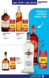 ALDI gazetka | Alkohole Strona 10: Whisky Ballantine's €59,99, Whisky Johnie Walker Red Label €69,99