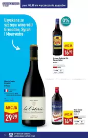 ALDI gazetka | Alkohole Strona 17: Wino czerwone La Coterie Grenache €29,99