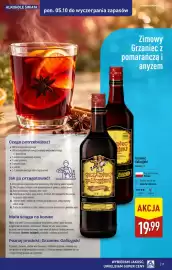 ALDI gazetka | Alkohole Strona 18: Wino czerwone Grzaniec Galicyjski piernikowy €19,99