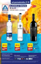 ALDI gazetka | Alkohole Strona 28: Wino czerwone Ballaturi Sangiovese €19,99, Wódka Adam Mickiewicz €49,99