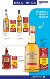 ALDI gazetka | Alkohole Strona 4: Brandy Stock €64,99, Rum Silverstone €47,99