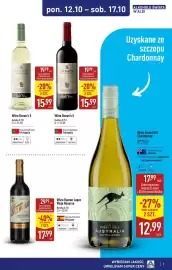 ALDI gazetka | Alkohole Strona 8: Wino czerwone Ocean's 5 półwytrawne €15,99, Wino białe Ocean's 5 półwytrawne €15,99