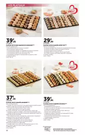 Catalogue Super U | La carte page 12: Coup de cœur PLATEAU DE 64 CANAPÉS ÉLÉGANCE €39,95, LE PLATEAU €29,99