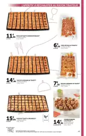 Catalogue Super U | La carte page 15: CHEESE BURGERS COCKTAILS €14,95, QUICHE LORRAINE €7,50