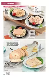 Catalogue Super U | La carte page 22: Saumon farci entier €77,85, Coquille aux crevettes €3,50