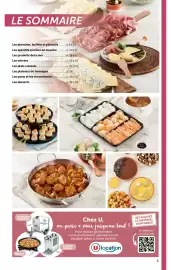 Catalogue Super U | La carte page 3: LE SOMMAIRE Les planches, buffets et plateaux Les apéritifs et mises en bouche. Les