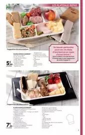 Catalogue Super U | La carte page 7: LES PLATEAUX REPAS MENU Tabule evental Billetter por poTC Salon S Chips Emmental