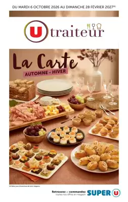 Super U | La carte (valable jusqu'au 28-02)