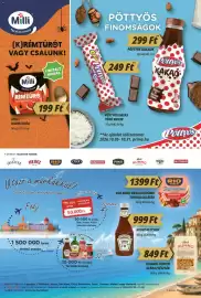 Príma akciós újság hét 41 Oldal 5: Milli Egy jóízű mosoly (K)RÉMTÚRÓT VAGY CSALUNK! LIMITÁLT KIADÁS Milli Egy jóízü mosoly